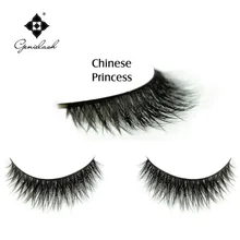 Китайская принцесса GENIE Deluxe ручной работы из натурального меха норки накладные ресницы