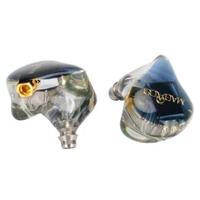 Новый nicehck MAGAOSI K5 5BA привод в ухо наушник 5 уравновешенного якоря Hi-Fi контроль наушников съемный отсоедините кабель MMCX