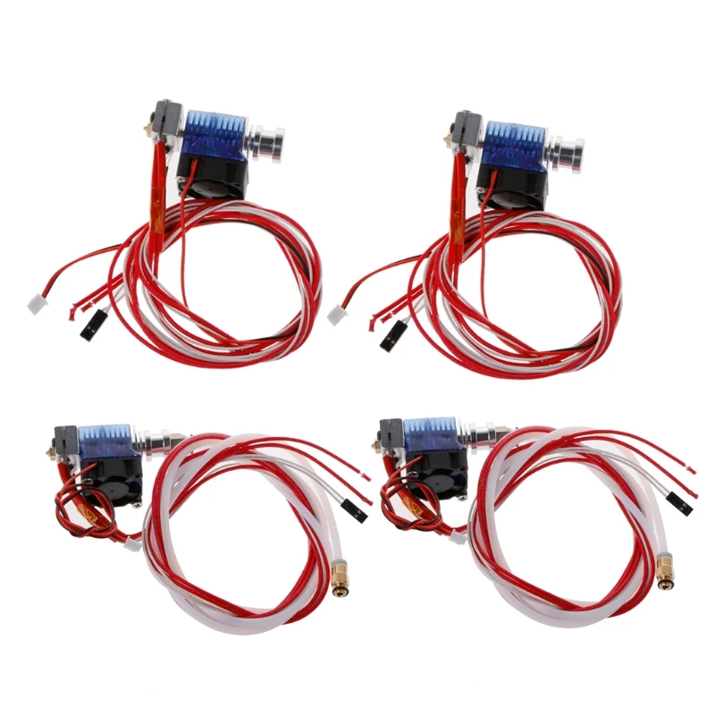 

3D Printer Parts E3D V6 Hotend Kit 0.4mm Nozzles 1.75/3mm J-head Remote Extruder AP16