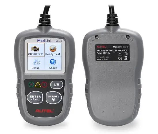 Автоматический диагностический инструмент для сканирования Autel MaxiLink ML319 OBDII