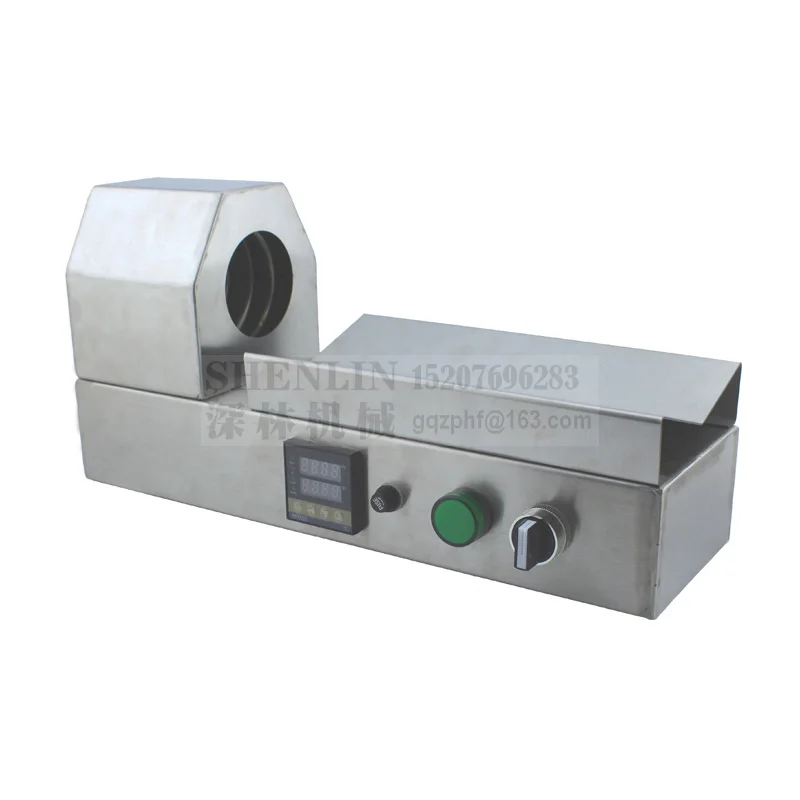 Wine bottle lids sleeve shrinking machine, PVC tube thermal shrinking