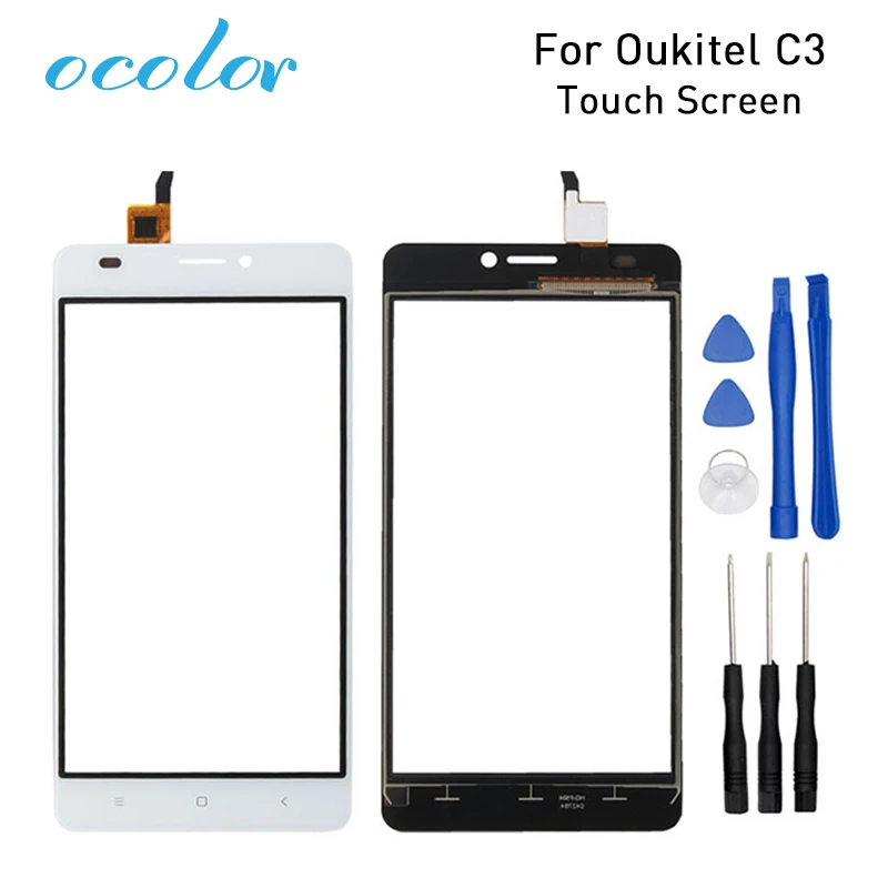 Ocolor для Oukitel C3 сенсорный экран Сенсорная панель идеальные запасные части