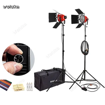 

Red head lamp 800w dimmer Micro movie Warm color camera video lamp 5-meter double lamp CD50 T11