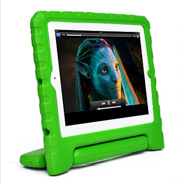 

Child Kids EVA Safe Soft Foam Dropproof Shockproof Stand Cases For Apple ipad mini 1/2/3 Retina 2 3 4 Air Cover Defender