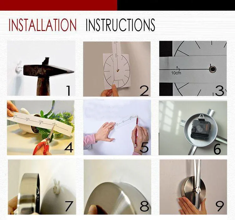 High Quality 3D Wall Clock Mirror Large Size DIY Sticker Home Decoration Creative Meetting Room Wall Clock QB677443