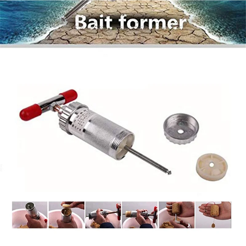 

fishing Aluminum Alloy Fishing Lure Shaper Compressor DIY Explosion Bait Former Fishing Bait Forming Mold Device