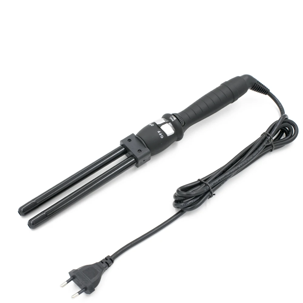 Hair Curlers Care Styling Curling Wand Interchangeable 2 Clip Hair Iron Curler Set Curler Hair