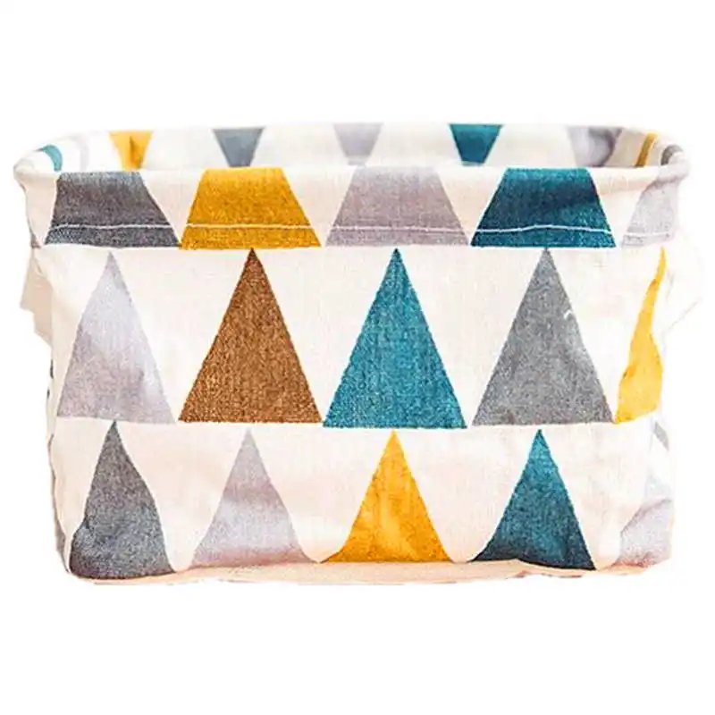 

Cute Foldable Storage Closet Toy Box Container Organizer Fabric Basket Office Desk Storage Jewelry Cosmetic Makeup Box #2o19
