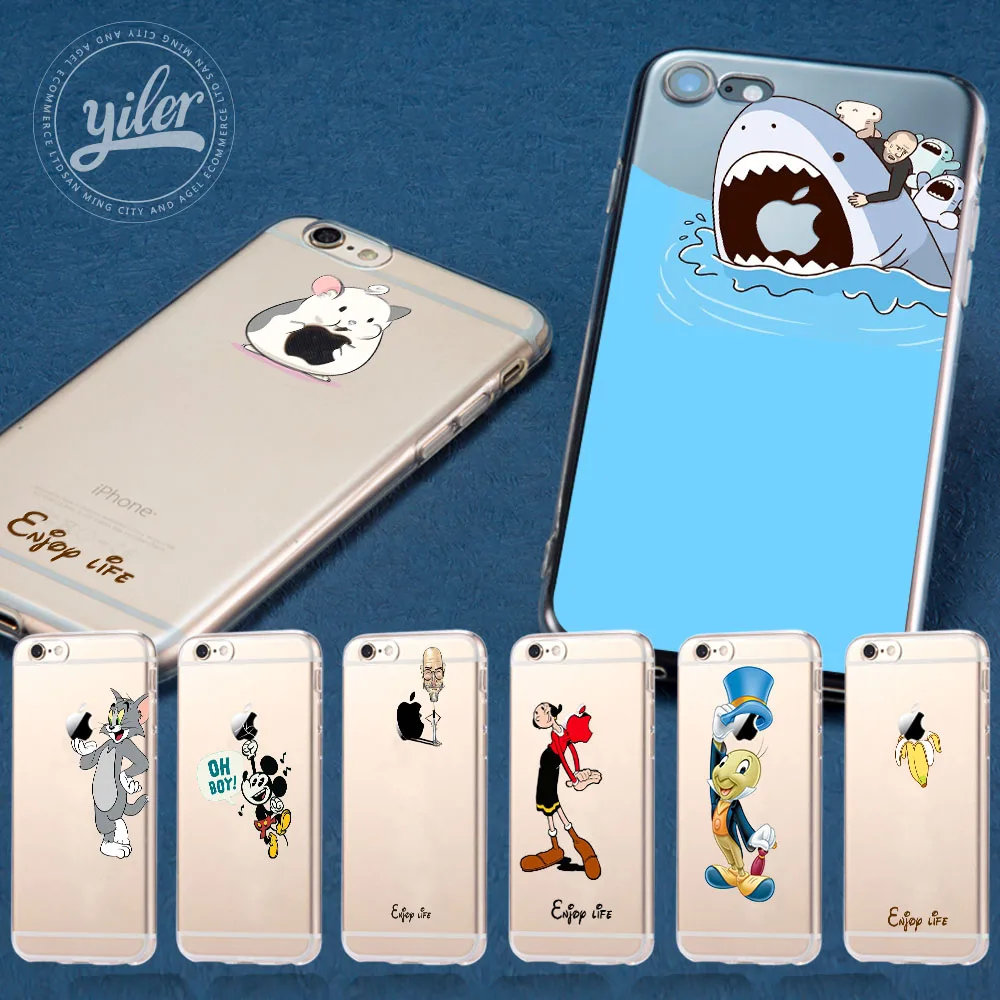 Милый чехол с акулой для iPhone 6 Plus XS MAX чехол для iPhone 5S, SE 6 6S 7 8 Plus 11 Pro Max Coque Shell чехол s для iPhone XR XS чехол