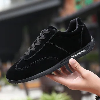 

YRRFUOT Sneakers for Men Comfortable Trend Low Running Shoes High Quality Lace-up Non-slip Sports Shoes Outdoor Zapatos Hombre