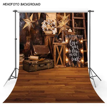 

Photography Backdrop Background 5x7 Wood Pirate Ship Large Stars Travel Case Photo Background Kids Holiday Photoshoot Backdrops