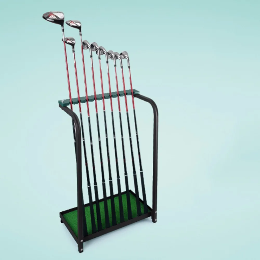 CRESTGOLF Quality Golf Club Display Golf Club Shelf Metal Storage Golf