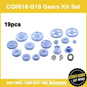 

Free Shipping!/CQ0618-G19 Metal Gears/19pcs Metal Gear Kit(Metric)/0618 gears