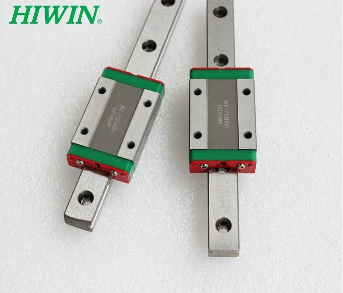 3pcs Hiwin mini rail MGNR12-600mm + 3pcs MGN12H Hiwin mini blocks bearings for cnc