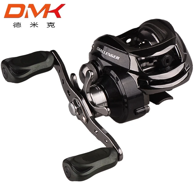 Best Offers DMK 214g DM120RA-C1 Baitcasting Reel 6.3:1 10+1BB Fishing Reel Right Hand Carretilhas Molinete Para Pesca Peche Feeder Coil Best Offers DMK 214g DM120RA-C1 Baitcasting Reel 6.3:1 10+1BB Fishing Reel Right Hand Carretilhas Molinete Para Pesca Peche Feeder Coil
