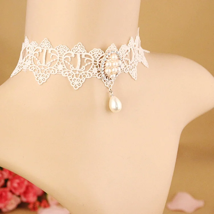 Женское винтажное ожерелье чокер с имитацией жемчуга|fashion jewelry|jewelry fashionjewelry for women |