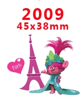PR-2009 Наборы для творчества Герой мультфильма с плоской задней частью Плоские наклейки 30 штук. PR-1903-3301 - Цвет: PR-2009