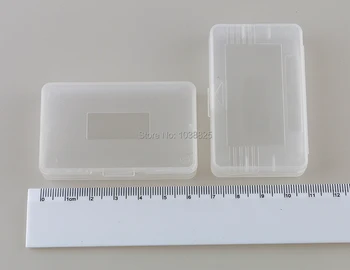 

Clear Plastic Game Cartridge Cases Storage Box Protector Holder Cover Shell For Nintendo GBA SP Game Boy GameBoy GBA 50pcs/lot