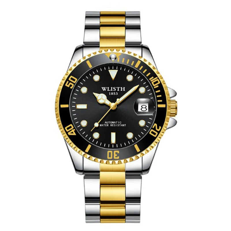 2018 Sport Design Men Mechanical Watch Automatic Role Date Fashione luxury Submariner Clock Male Reloj Hombre Relogio Masculino
