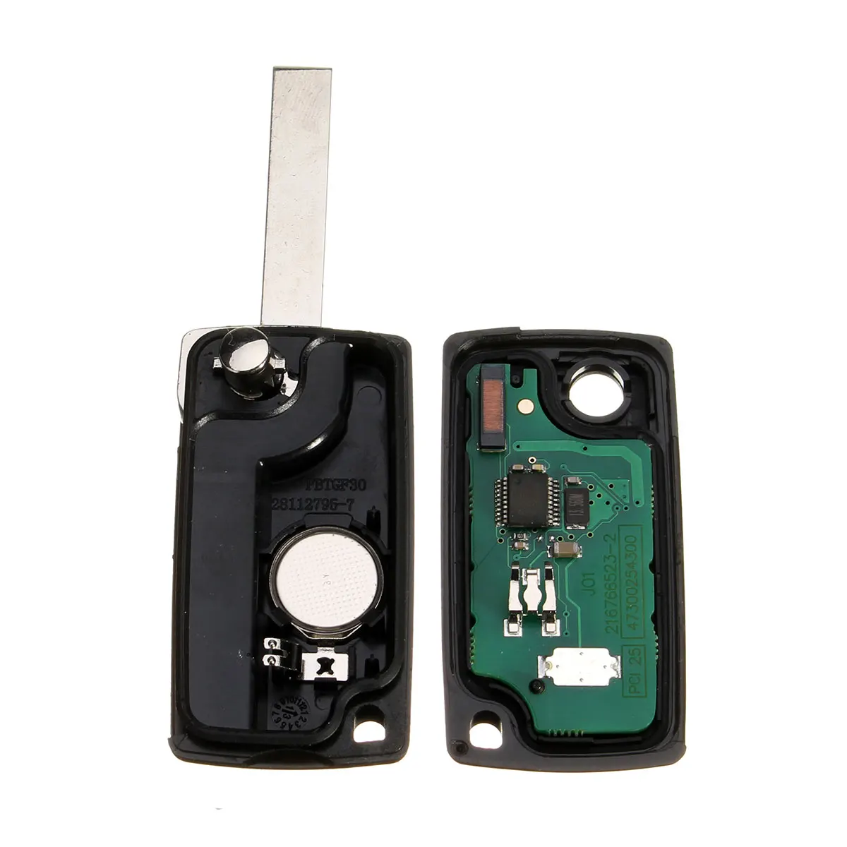 Prix pour 3 Boutons De Voiture D'entrée Sans Clé Cas D'alarme Flip Pliant À Distance Clé 433 MHz avec ID46 puce HU83 Lame pour Peugeot 207 307 308 407 607 Prix pour 3 Boutons De Voiture D'entrée Sans Clé Cas D'alarme Flip Pliant À Distance Clé 433 MHz avec ID46 puce HU83 Lame pour Peugeot 207 307 308 407 607
