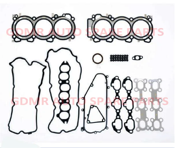 Engine parts repair VQ30DE A32 10101-38UX5 Full engine overhaul gasket kit for Nissan Maxima Infiniti I30 2987cc 3.0L