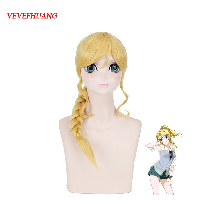 VEVEFHUANG аниме LoveLive! Обувь в стиле Живая Любовь Аясэ Эри парик светильник светлый