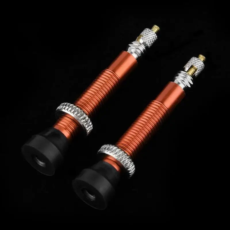 1 пара MTB дорожный велосипед Extender клапаны Алюминий сплав бескамерные Presta клапан Стебли с инструментом для МТВ Горная дорога велосипед