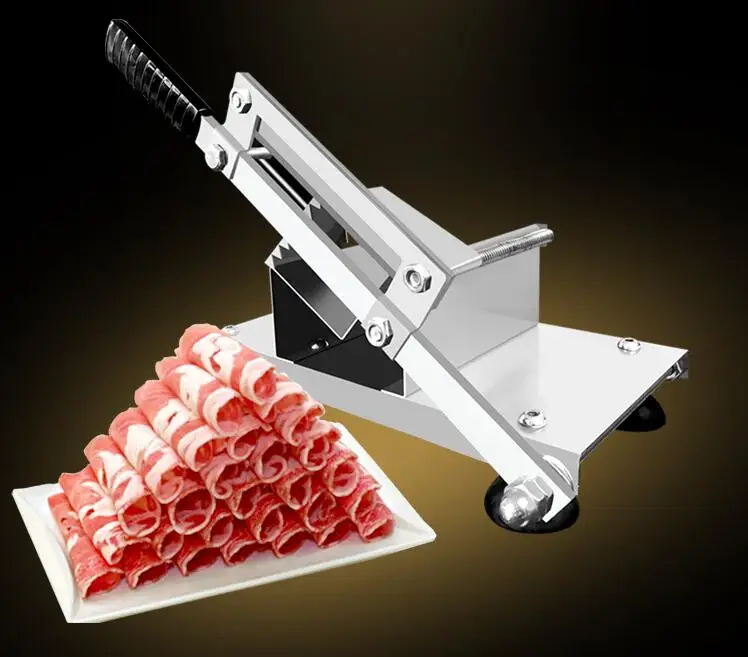 

Manual Meat Slicing Machine Household Vegetables Cutting Machine Mutton Slicer 121VV