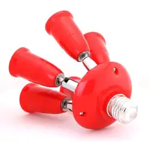 5 в 1 E27 к E27 Регулируемый Красочный цоколь сплиттер светодиодный держатель лампы основания огнеупорный материал патрон для лампочки Держатель