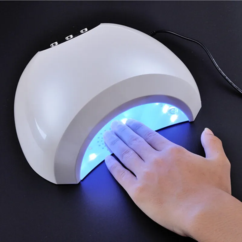 Sun10 48w Uv Led Lamp Gel Nail Dryer Spherical White Light Lamp For Nails Curing Machine For Uv Gel Polish Nail Art Tool - Nail Dryers - AliExpress