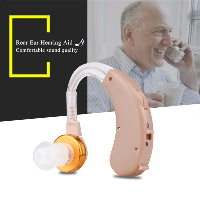 

Convenient Digital Hearing Aid Small Sound Voice Amlifier Elder Deaf Volume Adjustable Listening Assistance Enhancer Weak Hear