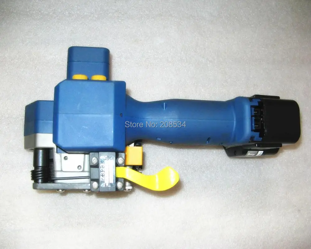Z322 Battery Powered Hand Plastic Friction Welding Strapping Tool With 2 Batteries,Electric PP/PET Strapping Tool for 10-16mm