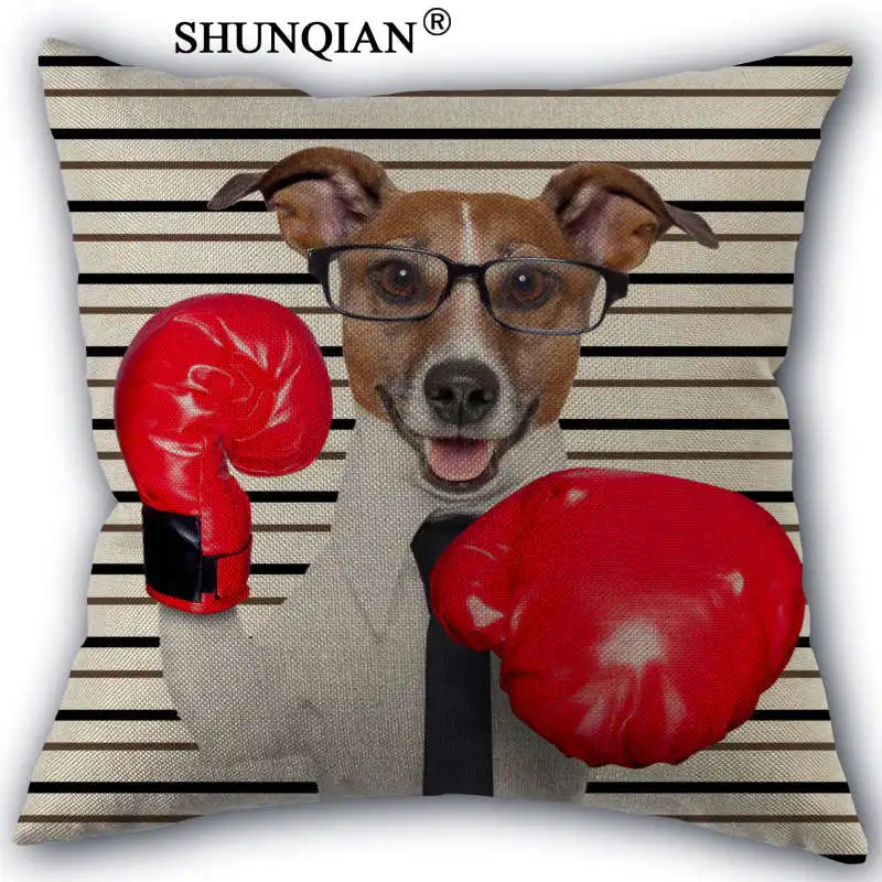pillow case Wjy421 смешная собака Подушки Детские случае пользовательские Пледы Наволочки Товары для птиц с Подушки Детские Чехлы для мангала кровать дома cojines almofada - Цвет: pillow case