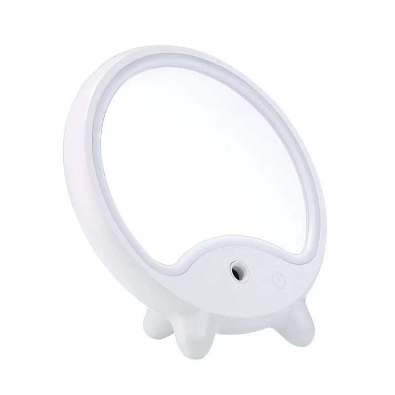 

Multifunctional Portable Nano Spray Humidifier USB Charging LED Make-up Mirror Make-up Moisturizing