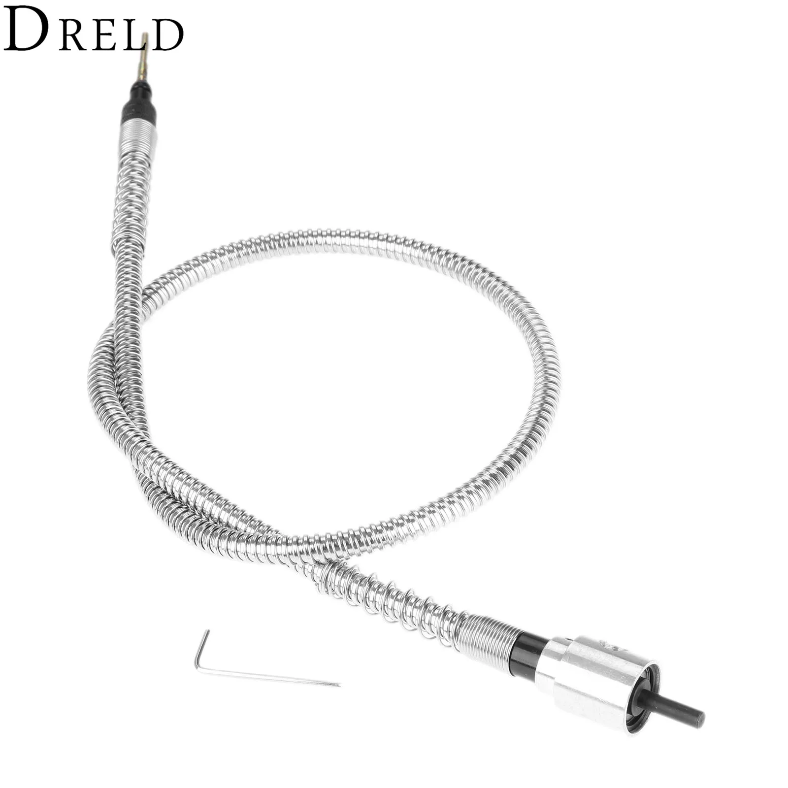 DRELD 6mm Rotary Angle Grinder Tool Flexible Shaft For Dremel Style