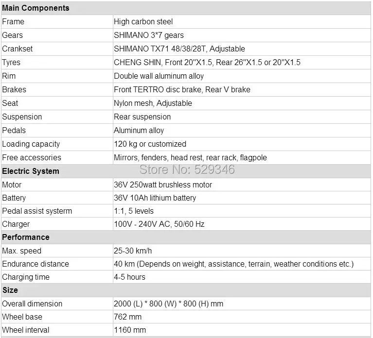 m009 e specs