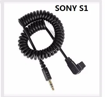 sony S1 DHL free.100pcs. 2,5 мм дистанционный пульт дистанционного управления с кабелем для спуска затвора и соединительный шнур для объективов Can-на 760D C1 DC2 DC0 E3 N3 PC2.5 PC3.5 PC-PC S1 - Цвет: sony S1