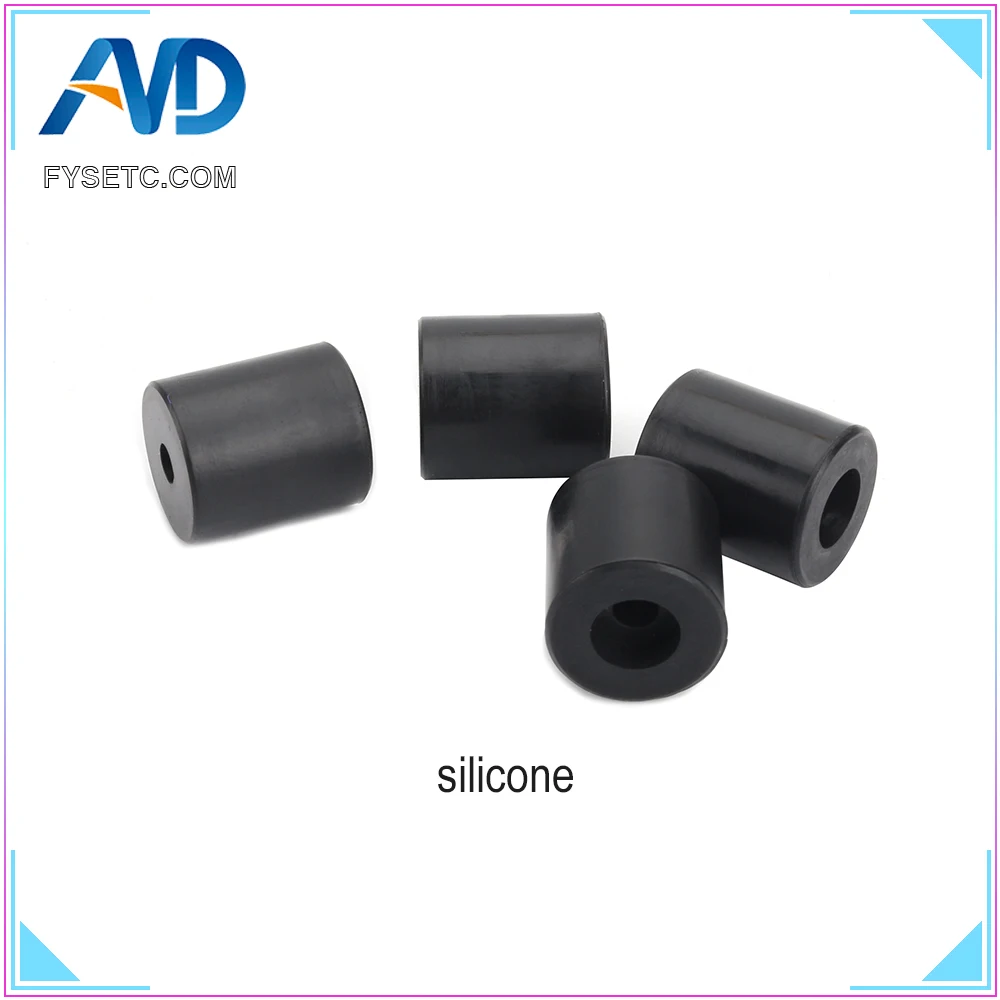 عالية درجة الحرارة 3D طابعة أجزاء سيليكون الصلبة فاصل الساخن التسوية السرير العمود 3 pcs طويل + 1 PC قصيرة ل CR-10/CR10S Ender-3 عالية درجة الحرارة 3D طابعة أجزاء سيليكون الصلبة فاصل الساخن التسوية السرير العمود 3 pcs طويل + 1 PC قصيرة ل CR-10/CR10S Ender-3