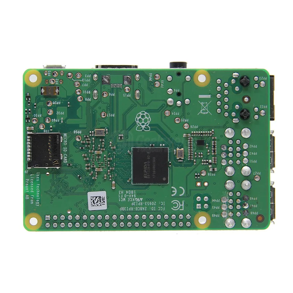 Raspberry Pi 3 Model B Plus/B + 2 4G/5G wifi двухдиапазонный процессор 1 4 ГГц ГБ ОЗУ материнская