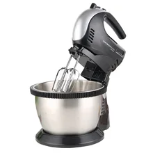 220 В многофункциональный электрический настольный/ручной двойной миксер для теста автоматический взбиватель для яичного крема для салата Миксер для еды EU/AU/UK