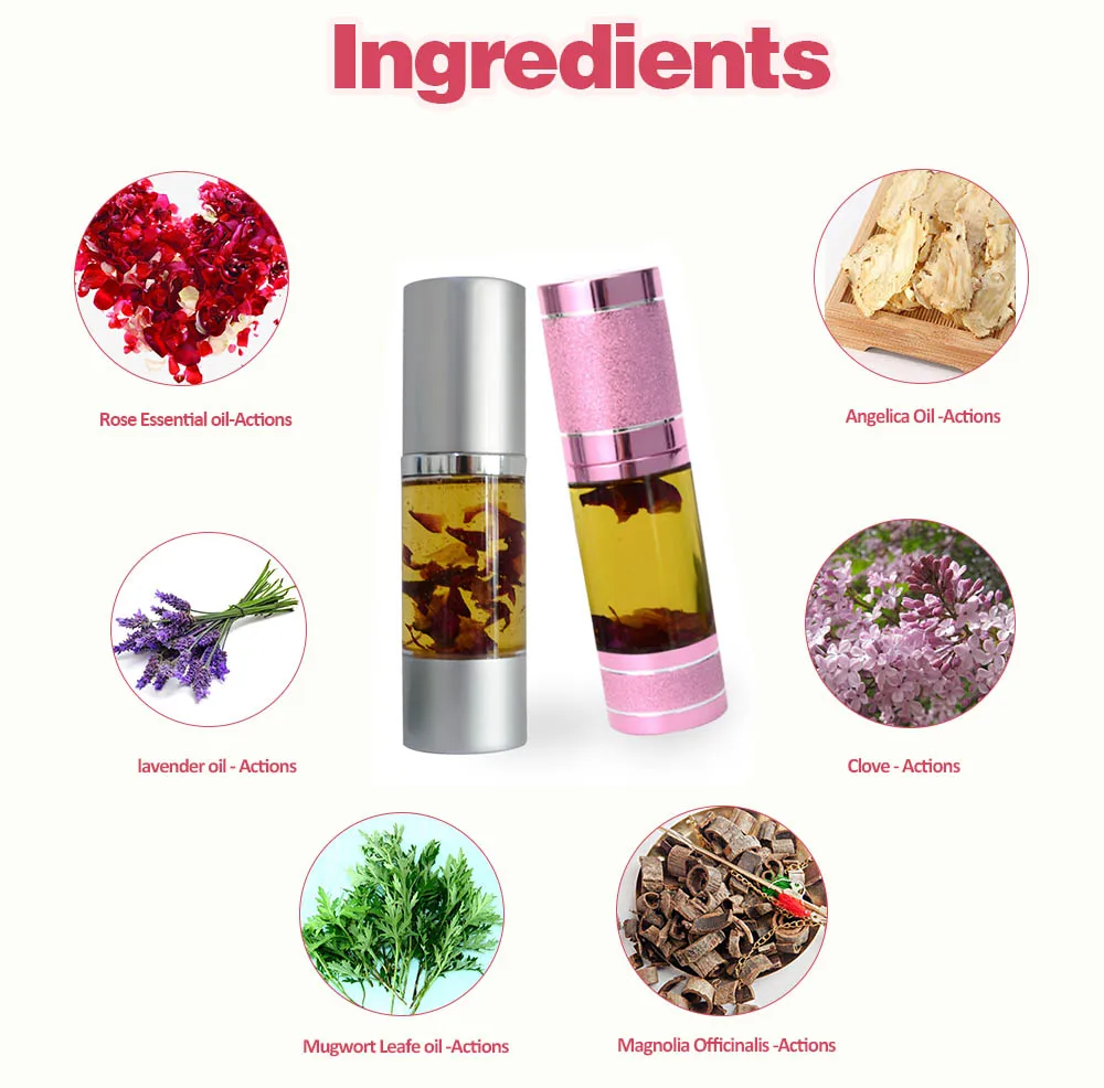 2 упаковки эфирных масел для женщин Индивидуальный уход пар подтяжка влагалища