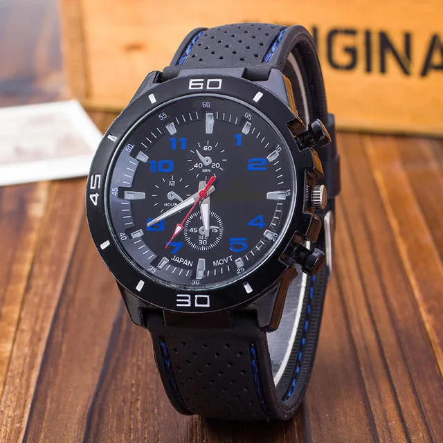 

New Outdoor Sports watches Men Brand relojes para hombre men's Military watches Silicone quartz Wrist Watch Relogio masculino