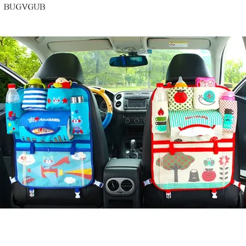 

New Car Organizer Stowing Tidying Seat Back Storage Car Rear Pocket Carton Hand Bag for Baby Kids Auto Styling Cover Accessories