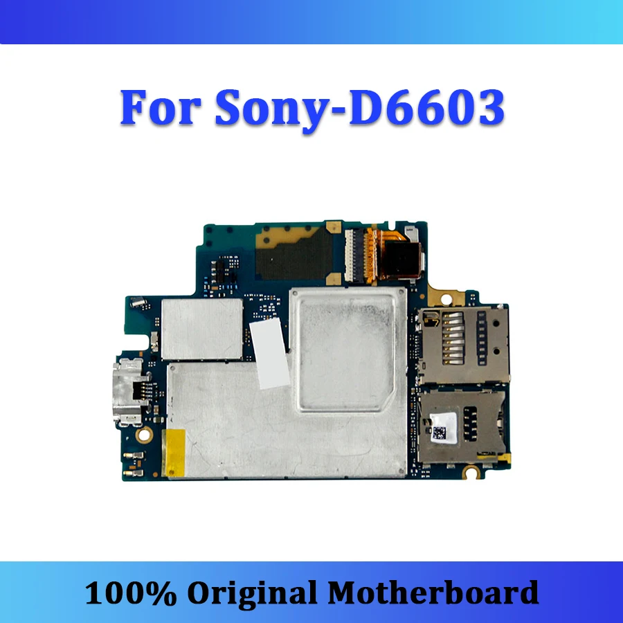 D6603 логическая плата разблокирована для Sony Xperia Z3 D6603 материнская плата с чипом полностью заменена материнская плата Z3 системная плата Android протестирована