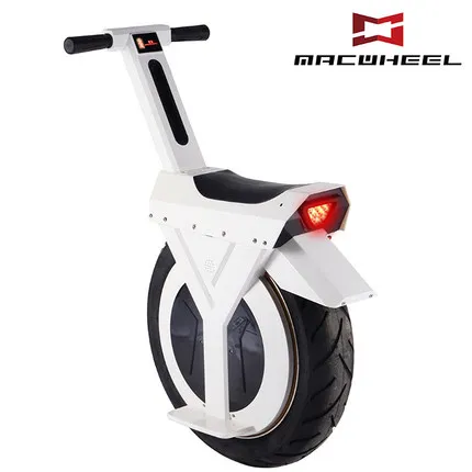

2018 New style Electric unicycle 17inch Motorcycle seat 500 lumens Intelligent balance car one wheel Somatosensory Vehicle