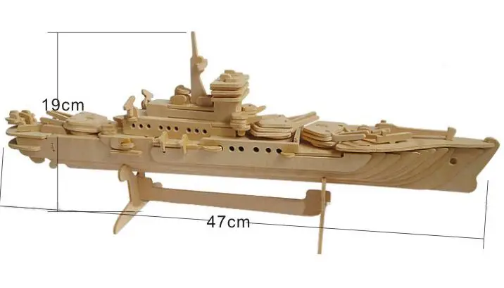 Моделирование Пароварка игрушка модель 3d Трехмерная деревянная головоломка игрушки для Детский Набор для творчества ручная работа деревянные пазлы