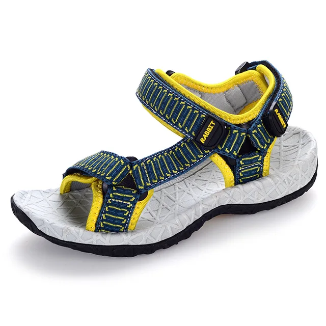 Boys sandals summer new children's casual shoes big boy comfort open