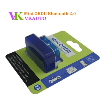 Новый мини OBDII Bluetooth 2,0 ELM327 OBD2 EOBD сканер кода для Android и Win XP/7/8 Новый мини OBDII Bluetooth 2,0 ELM327 OBD2 EOBD сканер кода для Android и Win XP/7/8