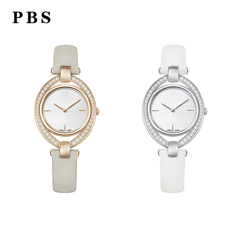 

PBS High Quality 1:1 Exquisite Swa Jewelry Crystal Quartz Watches Logo Gifts Preferred Free Package Manufacturers Wholesale