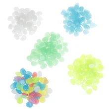 50 шт. светится в темноте светящиеся камни садовые камни Светящиеся Кубики для напитков для дорожек садовая дорожка для Патио газон садовый дворовый Декор